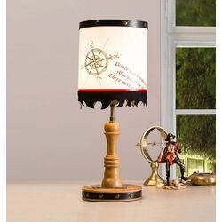 Настольная лампа Cilek Pirate (White/Black/Wood) Thumb