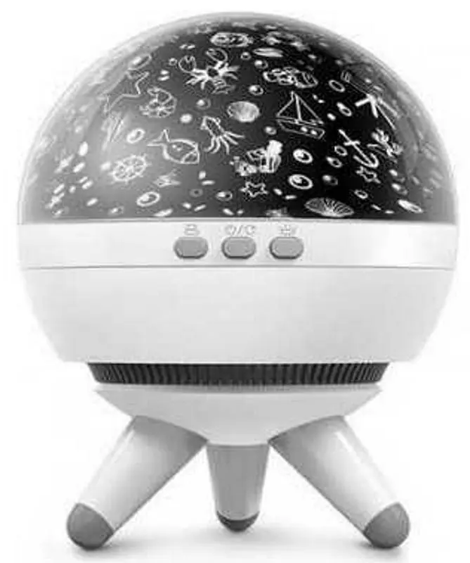 Ночник-проектор Cosmolino Dream Planet (White)