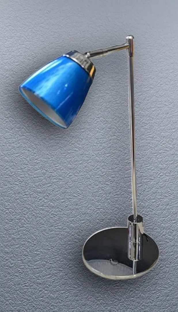 Настольная лампа Elmos 155BL (Blue/Chrome)