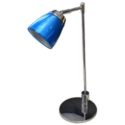 Настольная лампа Elmos 155BL (Blue/Chrome)