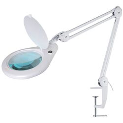 Lampa cu lupă cu iluminare Geti GDM 05 (White) Thumb
