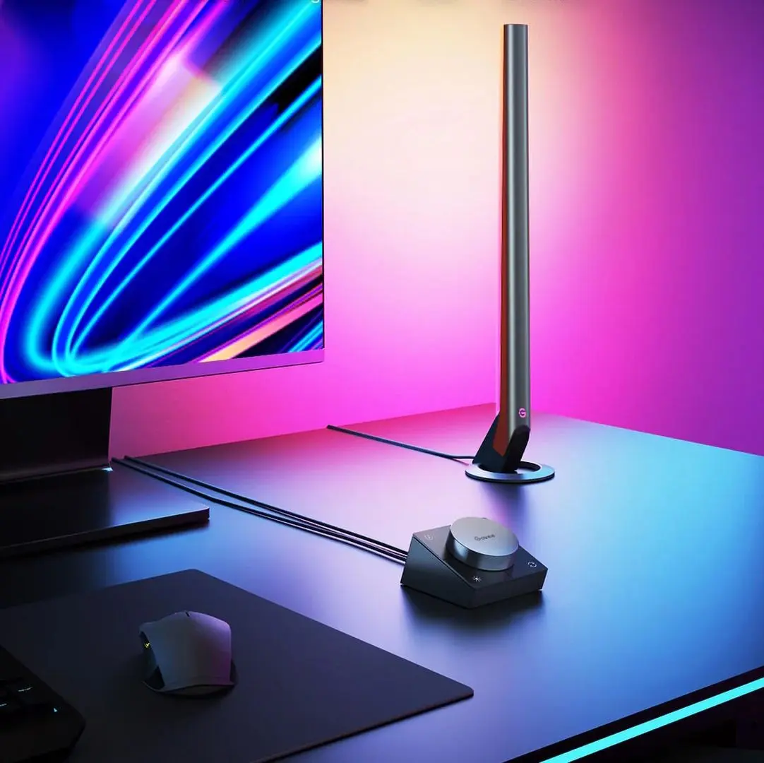 Set de lampi LED Govee RGBIC Wi-Fi Gaming Light Bar H6047 (Grey)