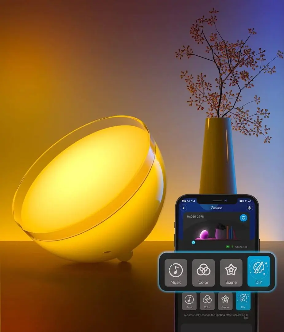 Настольная светодиодная лампа Govee Ambient H6058 (White) - 4