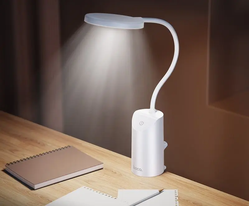 Lampa de masa Hoco HX10 (White)