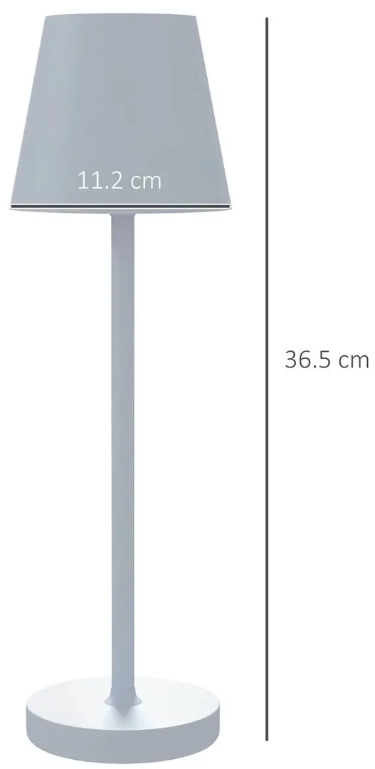 Настольная лампа Homcom B31-456V00GY (Grey) - 3