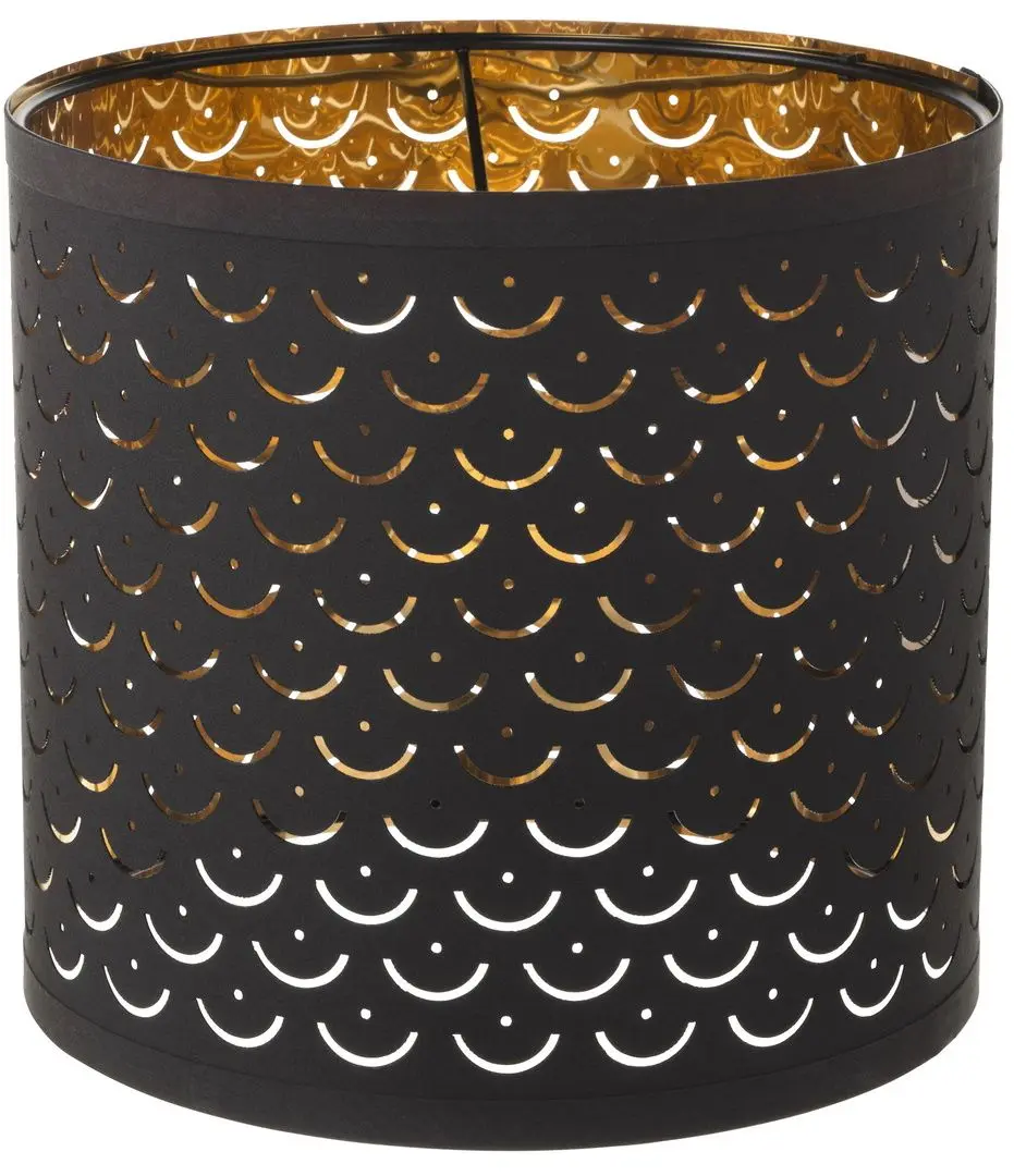 Abajur Ikea Nymo 24cm (Negru/Alama)