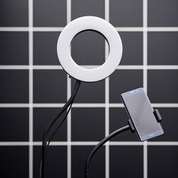 Lampă circulară Ikea Lanespelare (Negru) Thumb