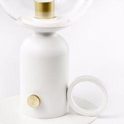 Лампа настольная Ikea Askmuller 24cm (Белый) Thumb