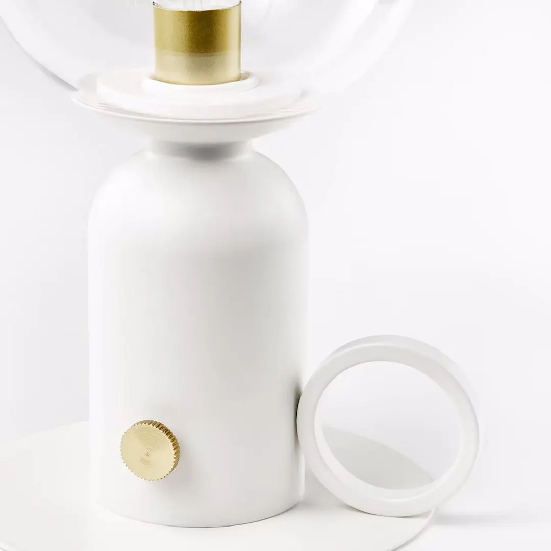 Лампа настольная Ikea Askmuller 24cm (Белый)