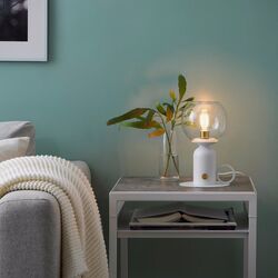 Лампа настольная Ikea Askmuller 24cm (Белый) Thumb