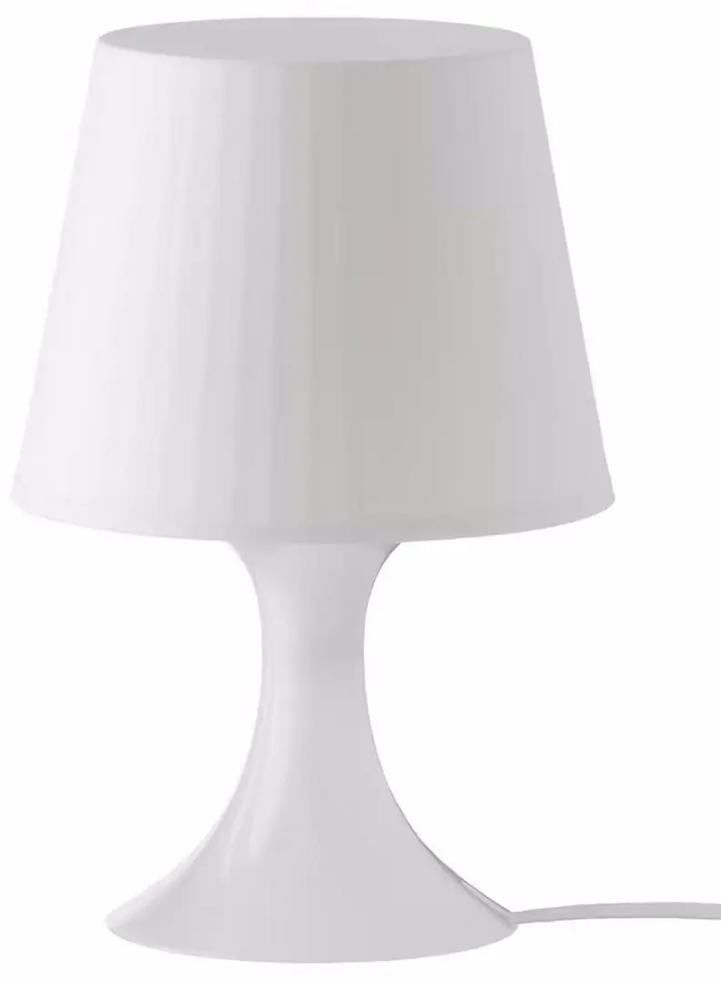 Лампа настольная Ikea Lampan 29cm (Белый)