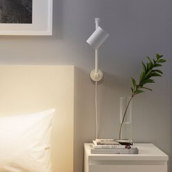 Настольная лампа/бра Ikea Nymane (Белый) Thumb