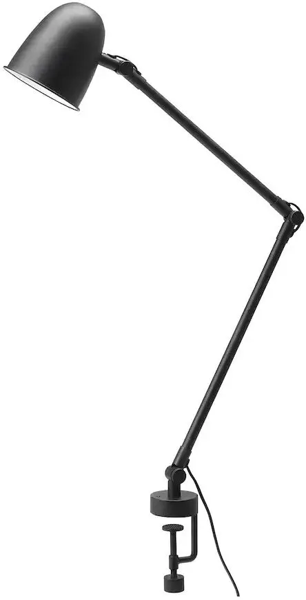 Veioză/aplică Ikea Skurup (Negru)