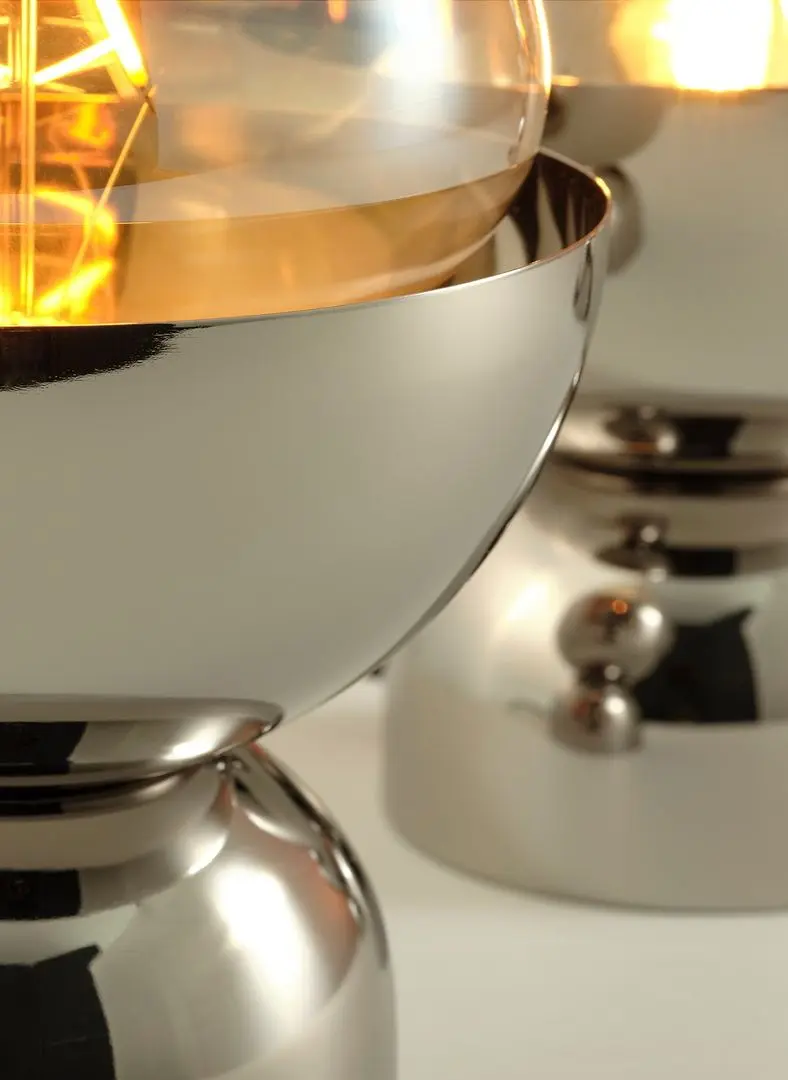 Настольная лампа Ikea Ackja (Никель)