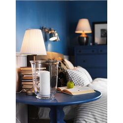 Veioza Ikea Arstid (Nichelat/Alb) Thumb