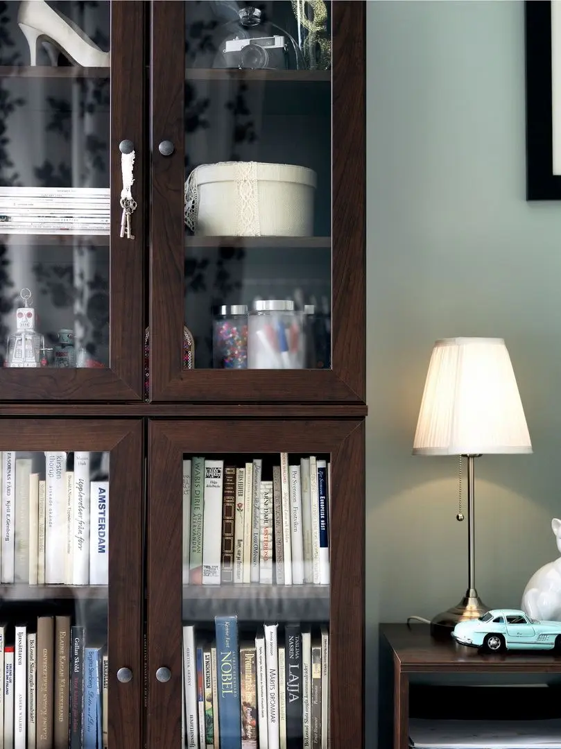 Veioza Ikea Arstid (Nichelat/Alb)