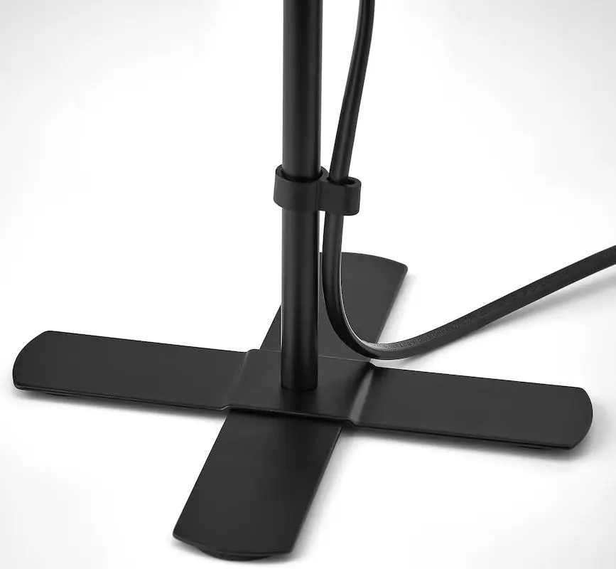 Veioza Ikea Barlast 31cm (Negru/Alb)