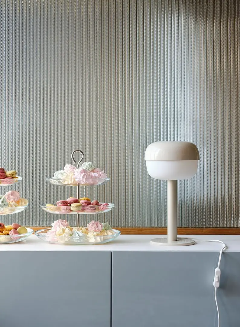 Veioza Ikea Blasverk 36cm (Bej)