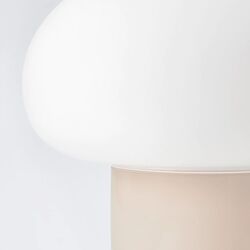 Настольная лампа Ikea Dejsa стекло 28см (Бежевый/Молочный) Thumb