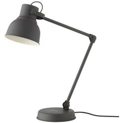 Настольная лампа Ikea Hektar с устройством для беспроводной зарядки (Темно-серый) Thumb