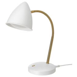 Lampa de masa Ikea Isnalen (Alb/Alama)