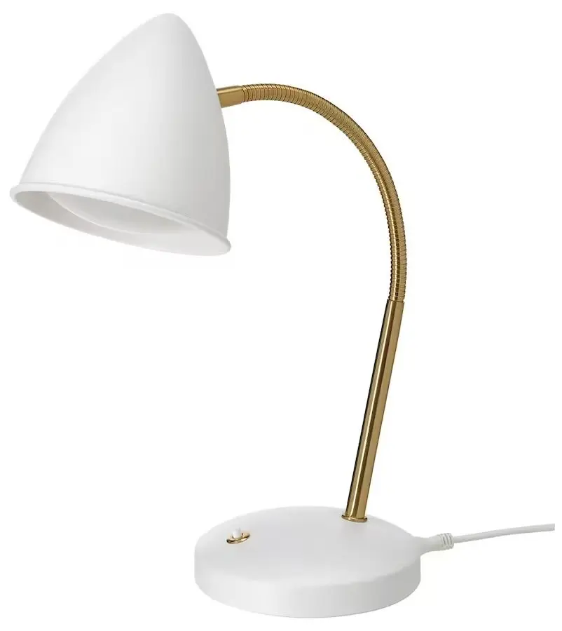 Lampa de masa Ikea Isnalen (Alb/Alama)