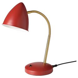 Lampa de masa Ikea Isnalen (Rosu/Alama)