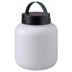 Veioza Ikea Lansport cu baterii 22cm (Alb/Gri Inchis)