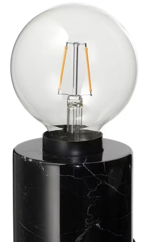 Veioza Ikea Markfrost/Lunnom (Marmura Negru)