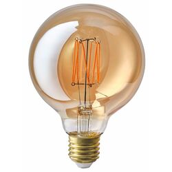 Veioza Ikea Markfrost/Molnart marmura/sticla transparenta (Negru/Maro) Thumb