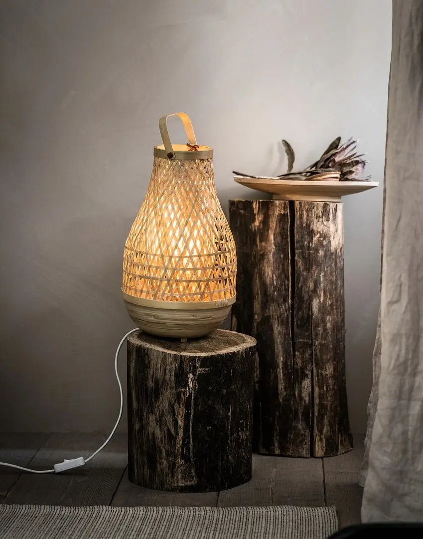 Veioza Ikea Misterhult manual 36cm (Bambus)