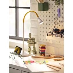 Настольная лампа Ikea Navlinge (Желтый/Белый) Thumb