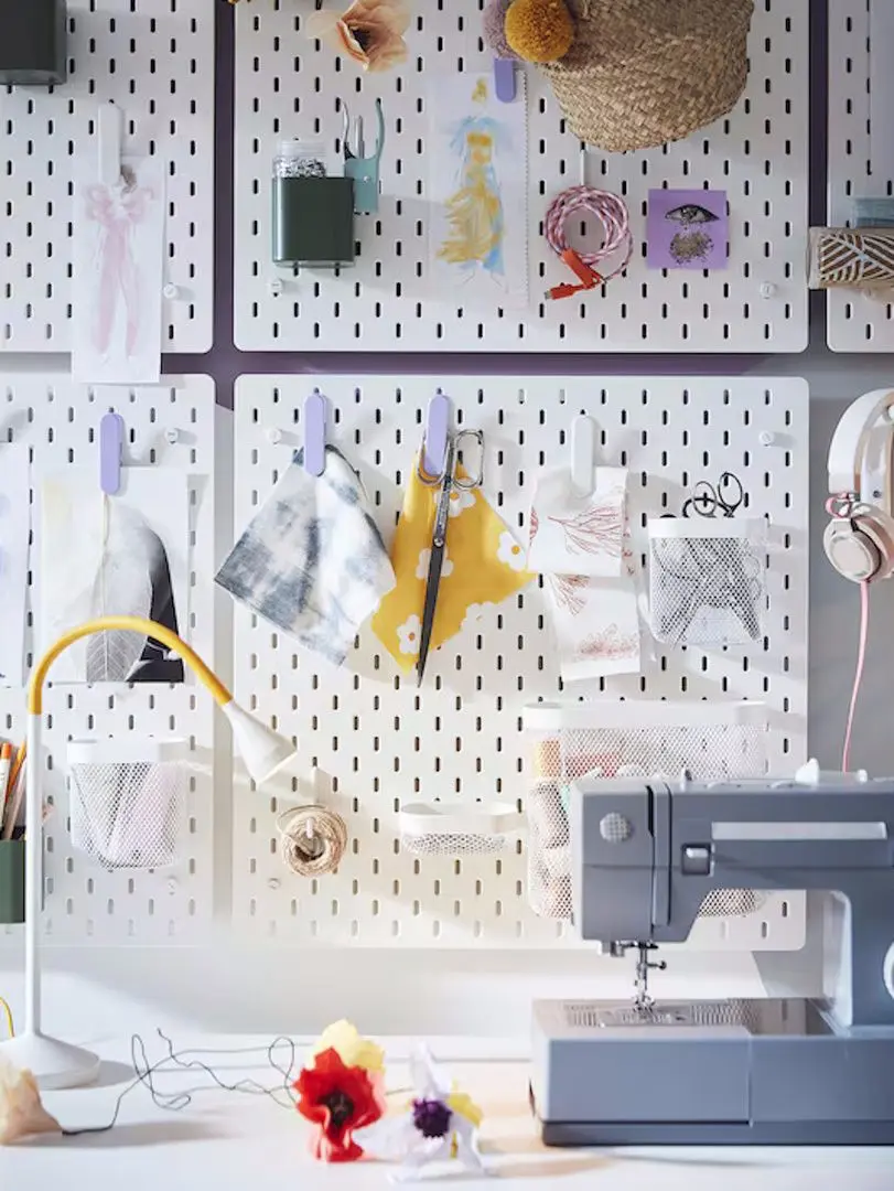 Настольная лампа Ikea Navlinge (Желтый/Белый)