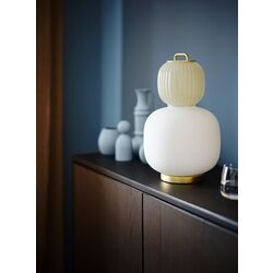 Настольная лампа Ikea Pilblixt 41см (Белый/Светло-зеленый) Thumb