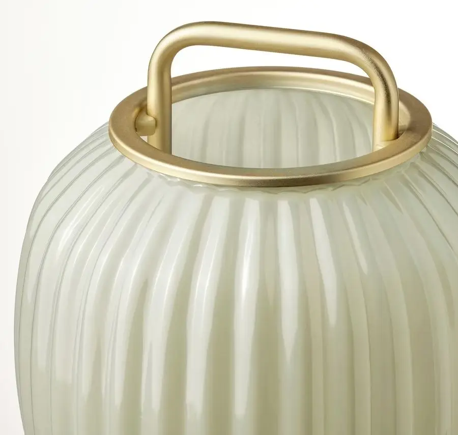 Настольная лампа Ikea Pilblixt 41см (Белый/Светло-зеленый) - 5