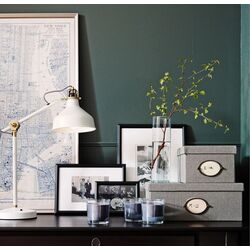 Настольная лампа Ikea Ranarp (Белый) Thumb