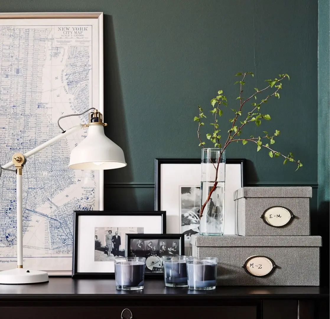 Настольная лампа Ikea Ranarp (Белый)