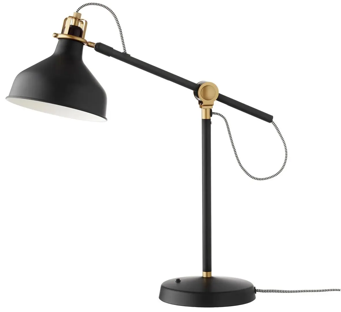 Настольная лампа Ikea Ranarp (Черный)