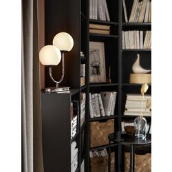 Veioza Ikea Simrishamn opal sticlă 42cm (Cromat) Thumb