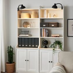 Veioza Ikea Skurup cu clemă (Negru) Thumb