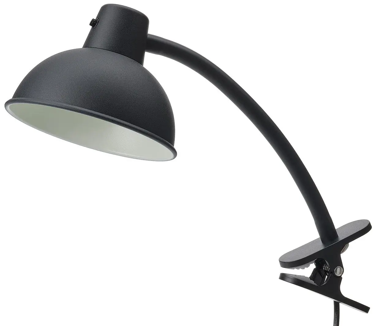 Veioza Ikea Skurup cu clemă (Negru)