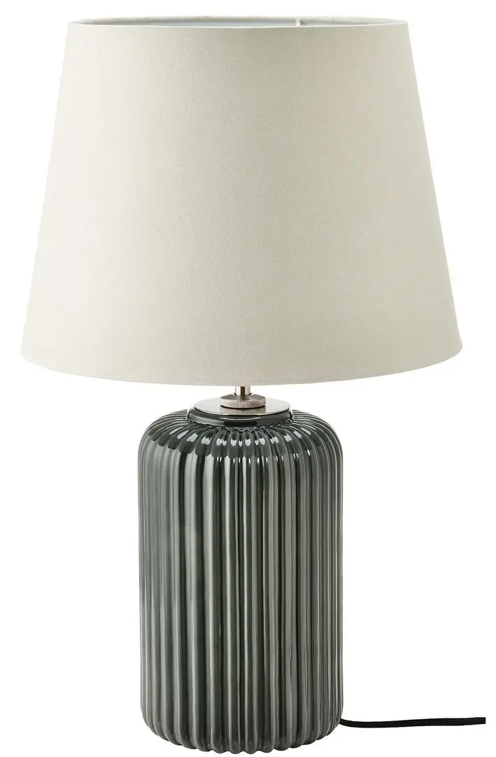 Настольная лампа Ikea Snobyar 52cm (Серо-бирюзовый Керамика/Серый)