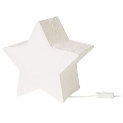 Veioza Ikea Strala stea 25cm (Alb) Thumb