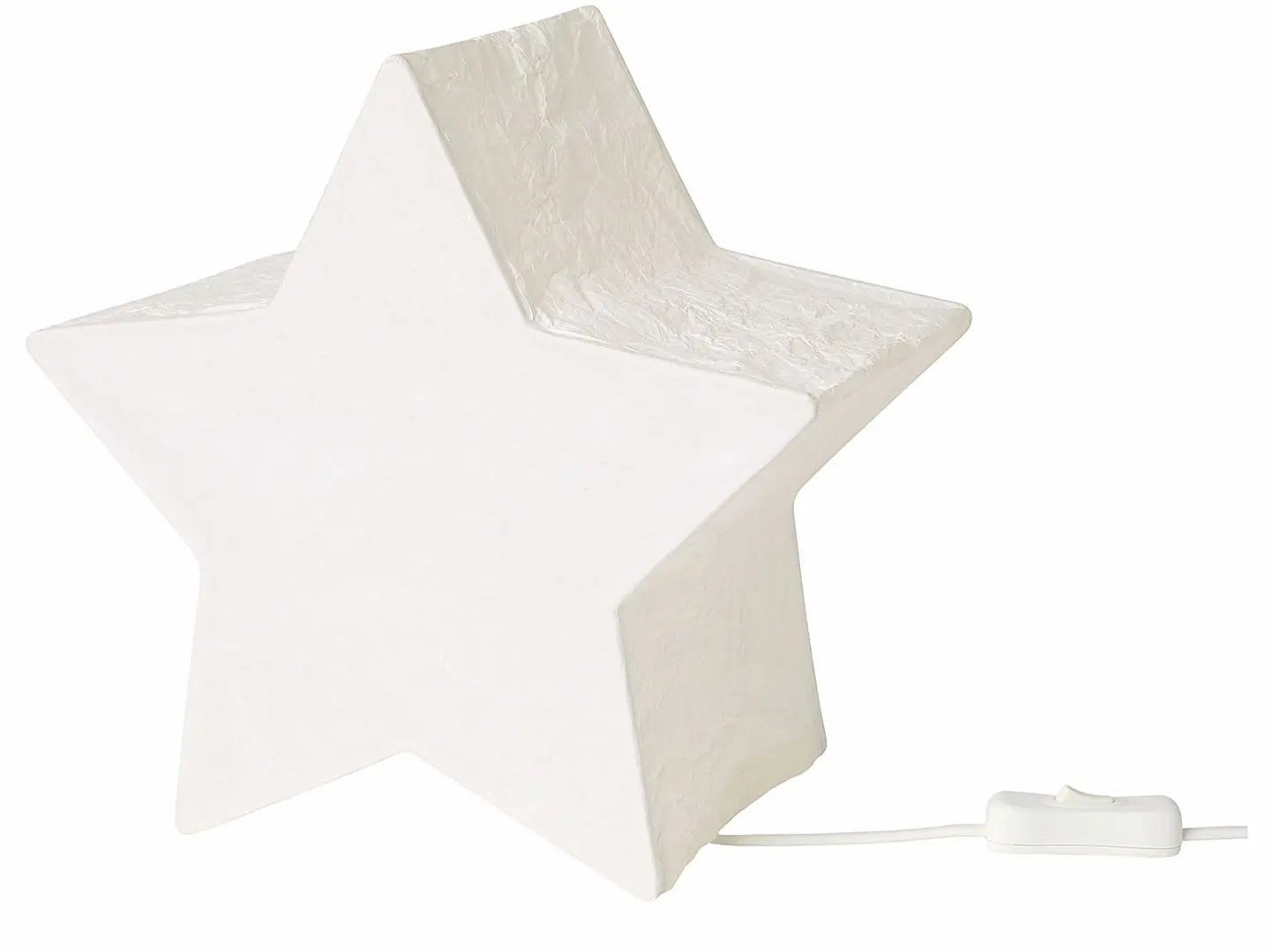 Veioza Ikea Strala stea 25cm (Alb)