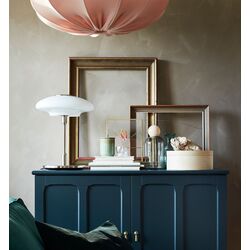 Настольная лампа Ikea Tallbyn молочный стекло 40cm (Никелированный) Thumb