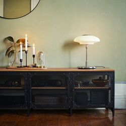 Настольная лампа Ikea Tallbyn молочный стекло 40cm (Никелированный) Thumb