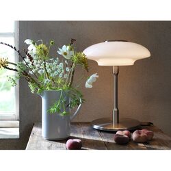 Настольная лампа Ikea Tallbyn молочный стекло 40cm (Никелированный) Thumb