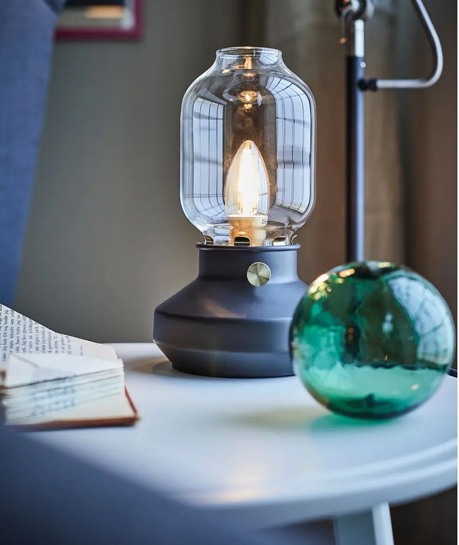 Настольная лампа Ikea Tarnaby (Антрацит)