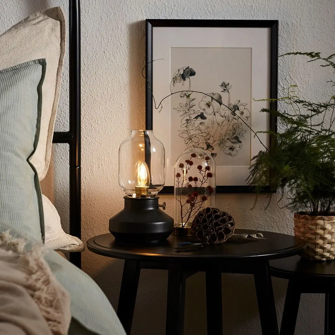 Настольная лампа Ikea Tarnaby (Антрацит)