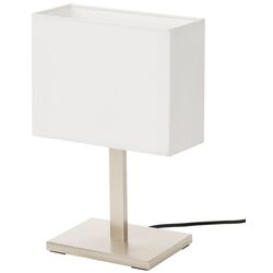 Veioza Ikea Tomelilla 36cm (Nichelat/Alb)